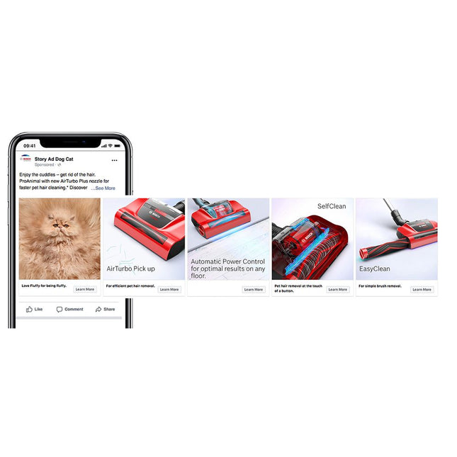 Bosch BGL8PET2 Ηλεκτρική Σκούπα