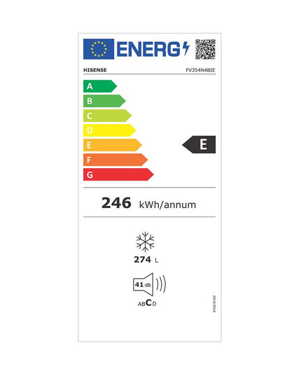 Hisense FV354Ν4ΒΙΕ Καταψύκτης Κάθετος