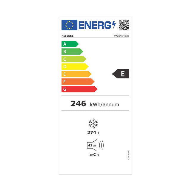 Hisense FV354Ν4ΒΙΕ Καταψύκτης Κάθετος