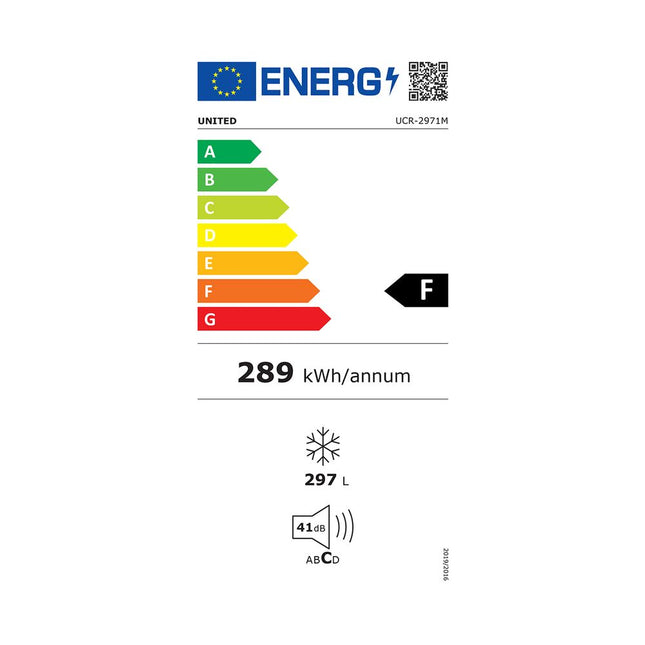 United UCR-2971M Καταψύκτης - Μπαούλο