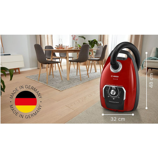 Bosch BGL8RD3S Performance Sensor Ηλεκτρική Σκούπα