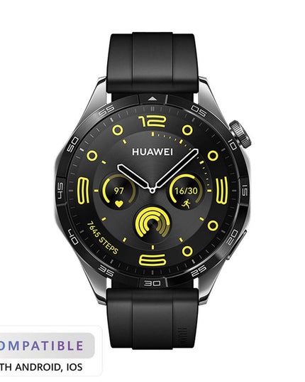 Huawei GT4 Black Strap SmartWatch