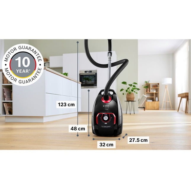 Bosch BGL8POW3A Black Ηλεκτρική Σκούπα