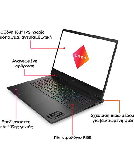 HP OMEN 16-wd0001nv i7-13620H/16GB/1TB RTX 4060 8GB Laptop