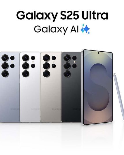 Samsung Galaxy S25 Ultra 5G 12GB/256GB Titanium Black Smartphone