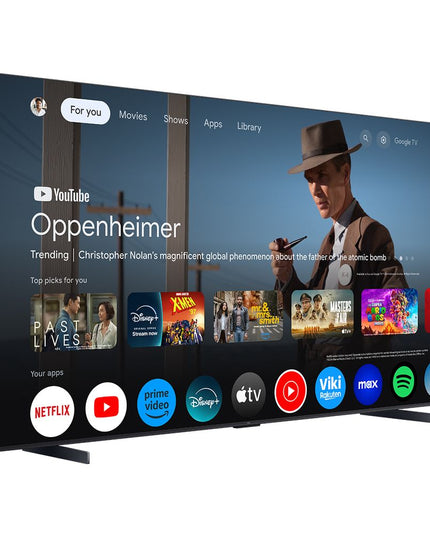TCL QD Mini-LED 85C6K 85" Τηλεόραση 4K Google TV