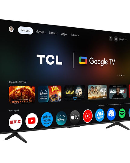 TCL LED 65V6C 65" Τηλεόραση Google TV 4K