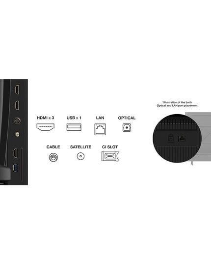 TCL LED 65V6C 65" Τηλεόραση Google TV 4K