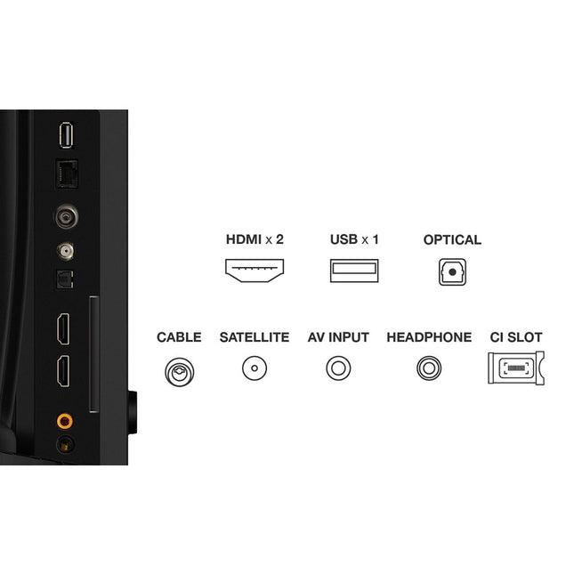 TCL QLED 32S5K 32" Τηλεόραση Android Full HD