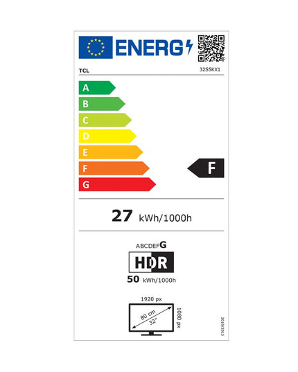 TCL QLED 32S5K 32" Τηλεόραση Android Full HD