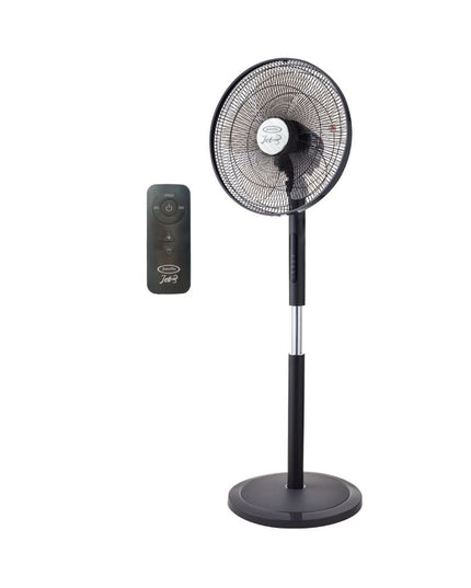 Juro Pro Jet DC + LED Grey Metal Ανεμιστήρας Δαπέδου