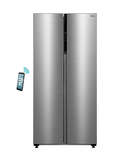 Midea MDRS619FIE46 Inox Ψυγείο - Ντουλάπα