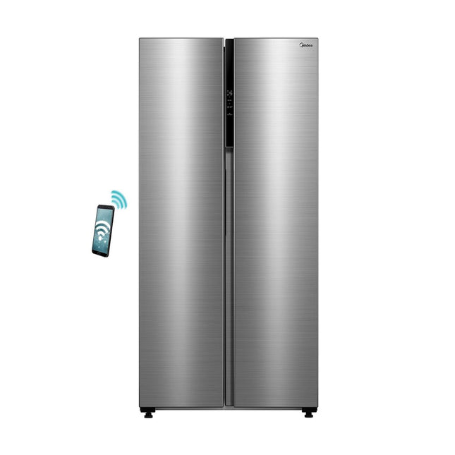 Midea MDRS619FIE46 Inox Ψυγείο - Ντουλάπα