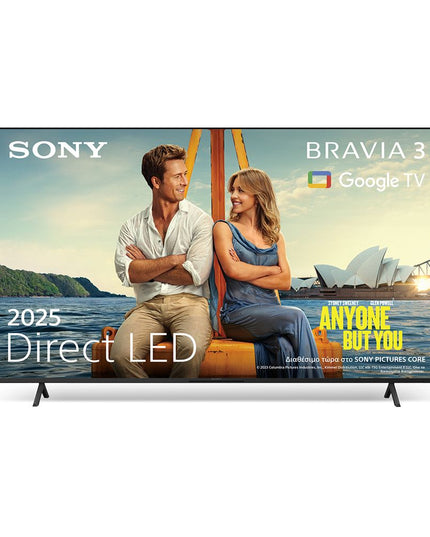 Sony BRAVIA 3 Direct LED Google TV (2025) 43" Τηλεόραση Smart 4K