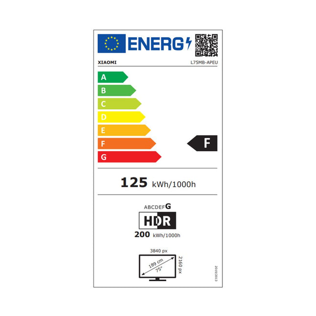Xiaomi QLED A Pro 75" 2026 Τηλεόραση Google TV 4K