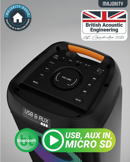 Majority P300 Partybox Bluetooth Ηχείο