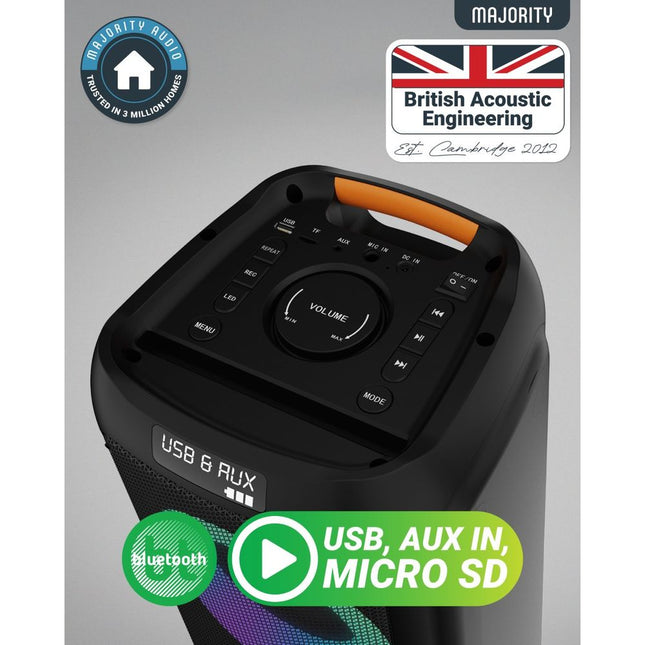 Majority P300 Partybox Bluetooth Ηχείο