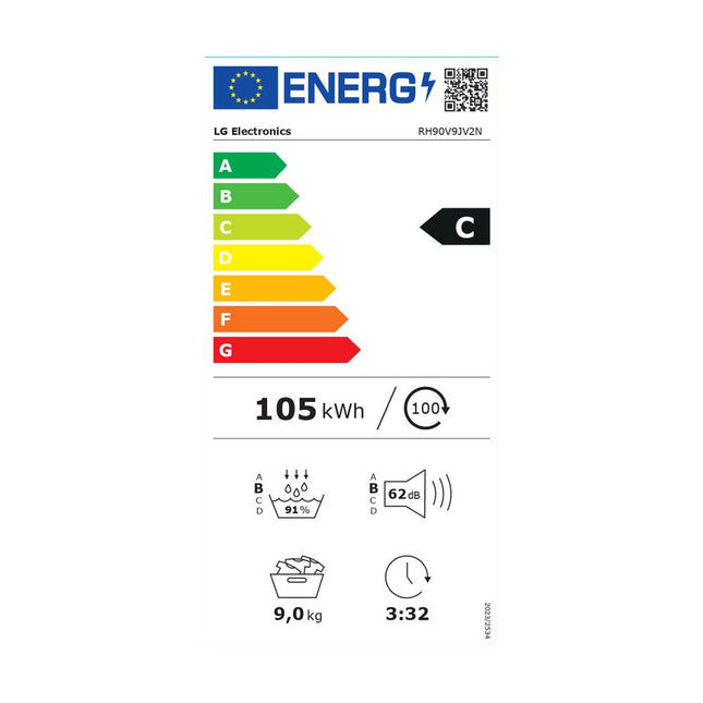 LG RH90V9JV2N Στεγνωτήριο