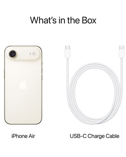Apple iPhone Air 512GB Light Gold Κινητό Smartphone