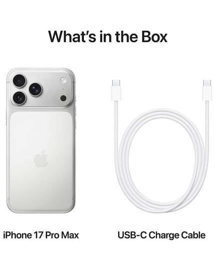 Apple iPhone 17 Pro Max 1T Silver Κινητό Smartphone