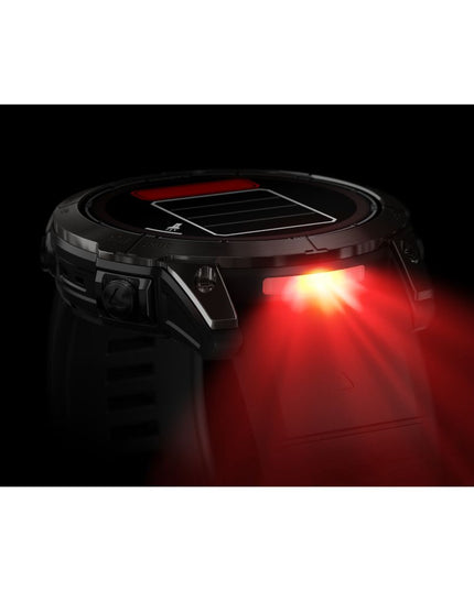 Garmin Fenix 7X Pro Sapphire Solar Titanium Carbon Gray DLC & Black SmartWatch