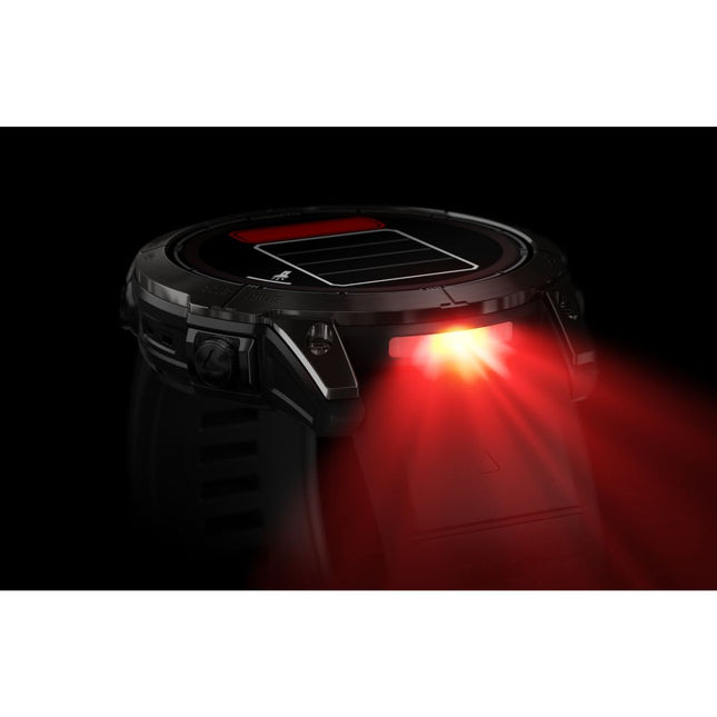 Garmin Fenix 7X Pro Sapphire Solar Titanium Carbon Gray DLC & Black SmartWatch