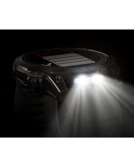 Garmin Fenix 7X Pro Sapphire Solar Titanium Carbon Gray DLC & Black SmartWatch